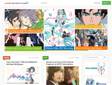Tablet Screenshot of animexentertainment.com